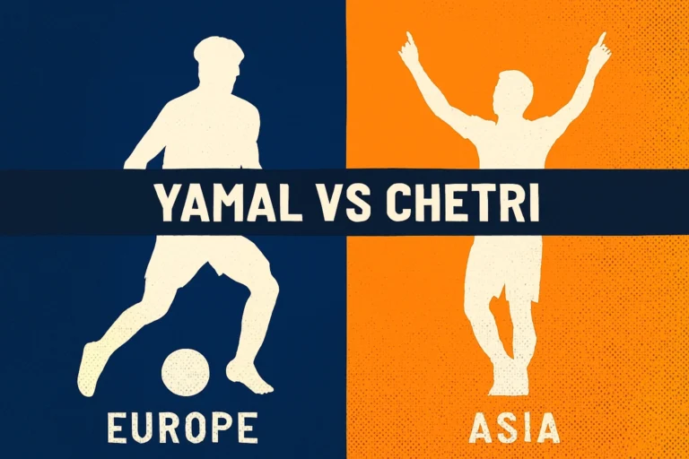 Yamal vs Chetri picture